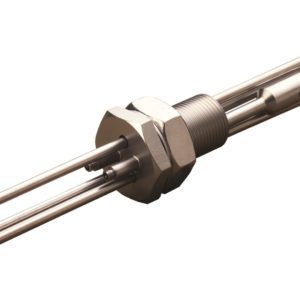 Feedthrough Dual, For Dual Sensor, 1" Bolt, 3 Fluid And 2 Microdot