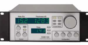 Rate/Thickness Monitor, 2 Channels