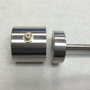 Sputter Sensor Head Single, With Internal Oscillator and Deep Water Pocket, 5MHz & 6MHz